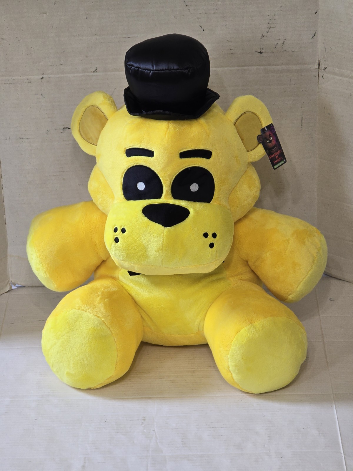 Jazwares Five Nights at Freddy’s GOLDEN FREDDY Jumbo Plush GameStop Exclusive