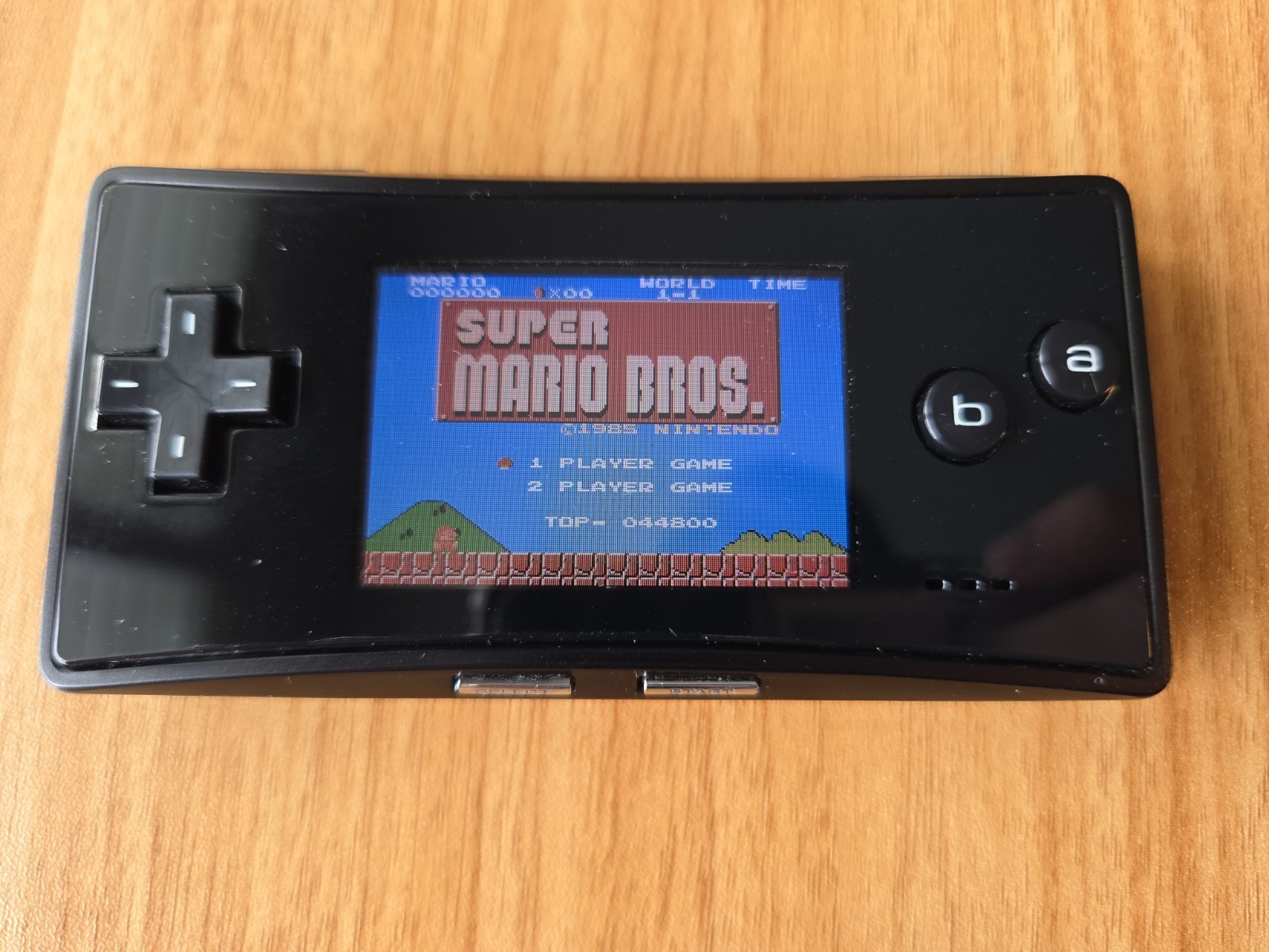 Nintendo GameBoy Micro Black W/ Charger – Good Cond. – US SELLER
