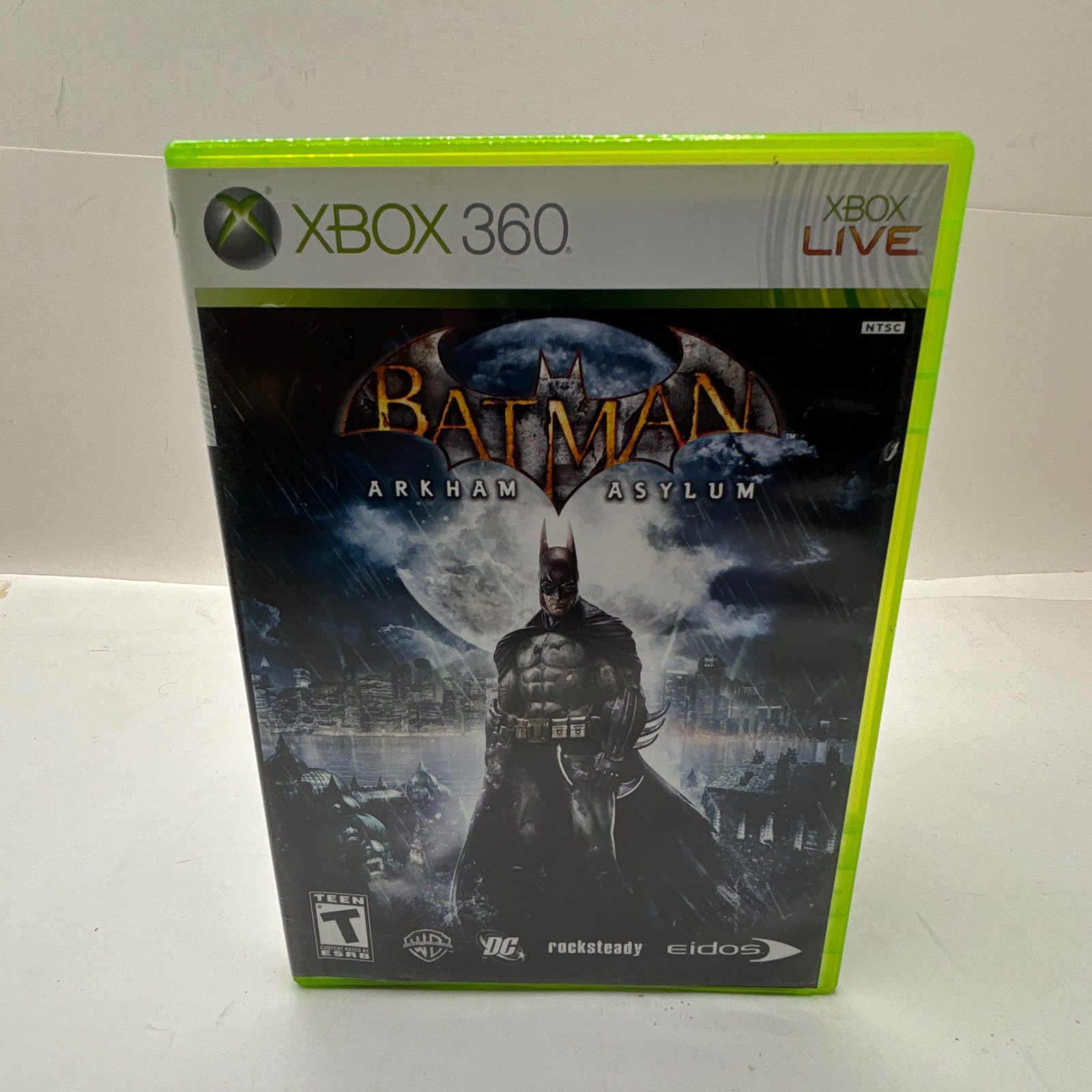 Batman: Arkham Asylum (Microsoft Xbox 360, 2009) Rocksteady Warner Bros.