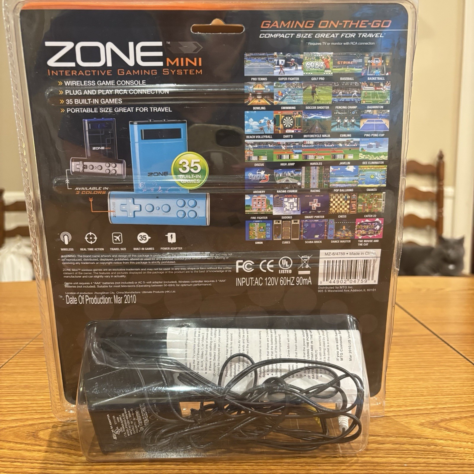 Zone Mini Interactive Gaming System 35 Games
