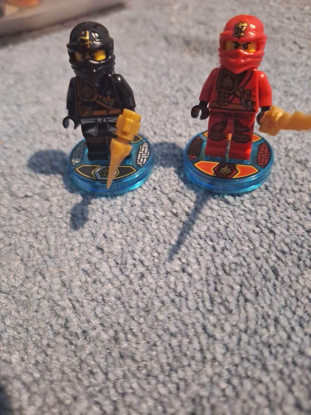 Lego Dimensions 71207 Ninjago Team Pack Cole & Kai Missing Vehicles