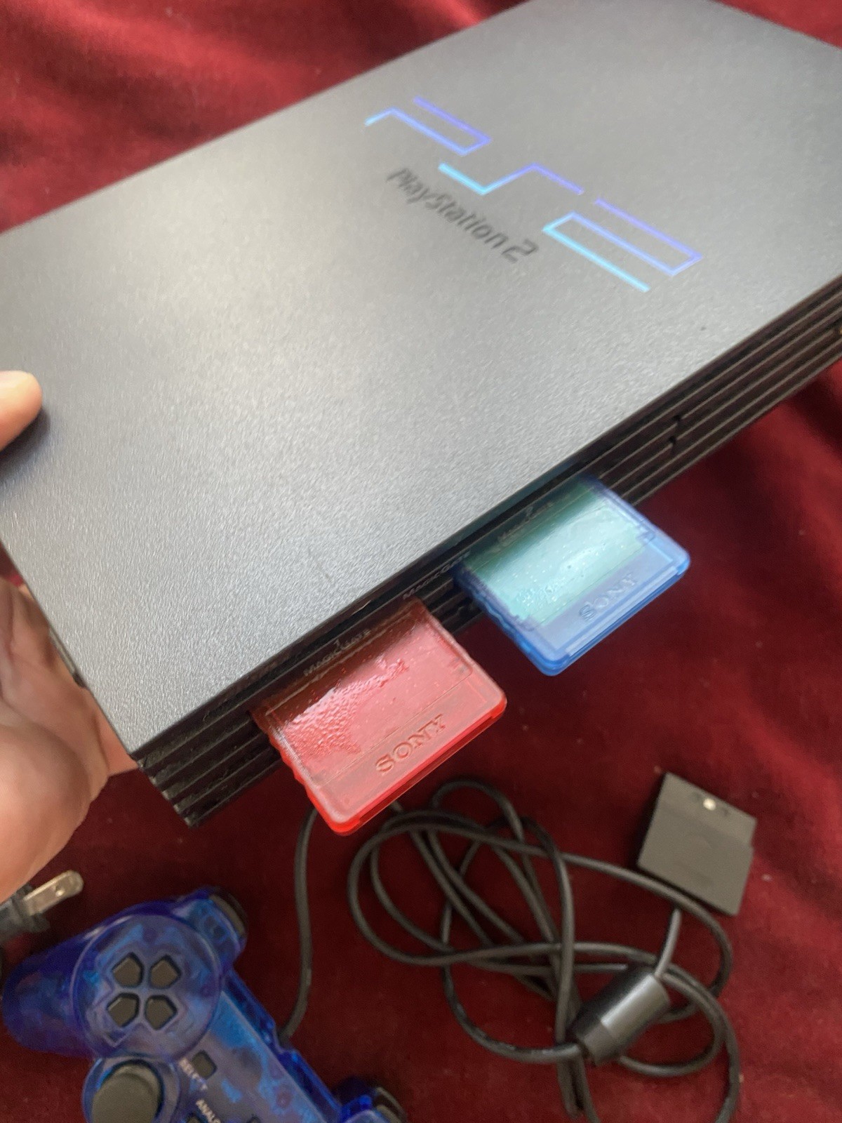 Sony PlayStation 2 PS2 Slim Console Complete. Tested Working