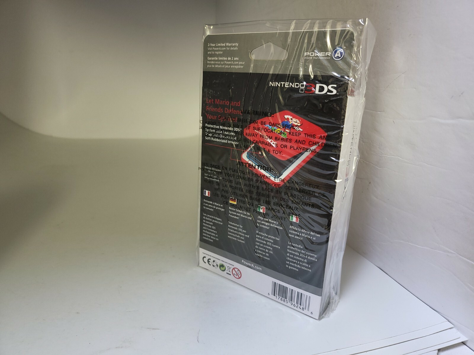 NEW Super Mario Vault Console Case for the OLD original Nintendo 3DS CTR-001
