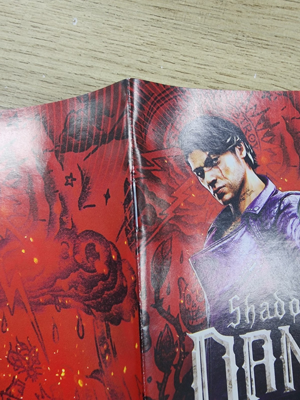 USED AUTHENTIC MANUAL ONLY – NO GAME NO BOX -) SHADOWS OF THE DAMNED (- PS3