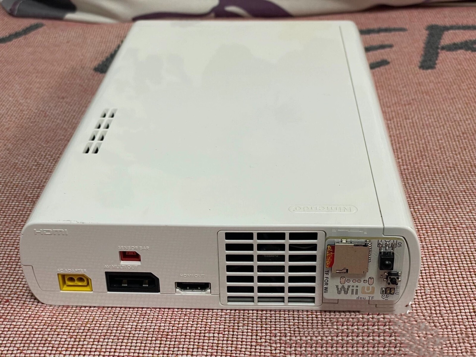 Double TF Card Slot Plate Two Choose One to USB for Wii / WiiU TF Card Switching