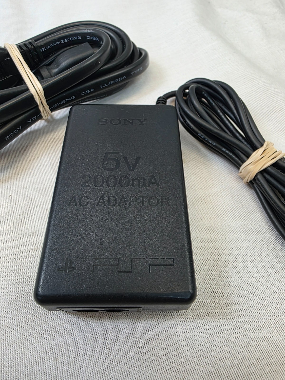 Sony PSP-100 AC Adaptor 5V 2A Power Supply Charger for PSP 1000 2000 3000 Black