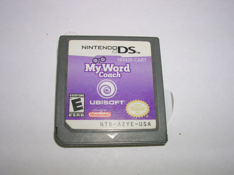 My Word Coach (Nintendo DS NDS) Original Game