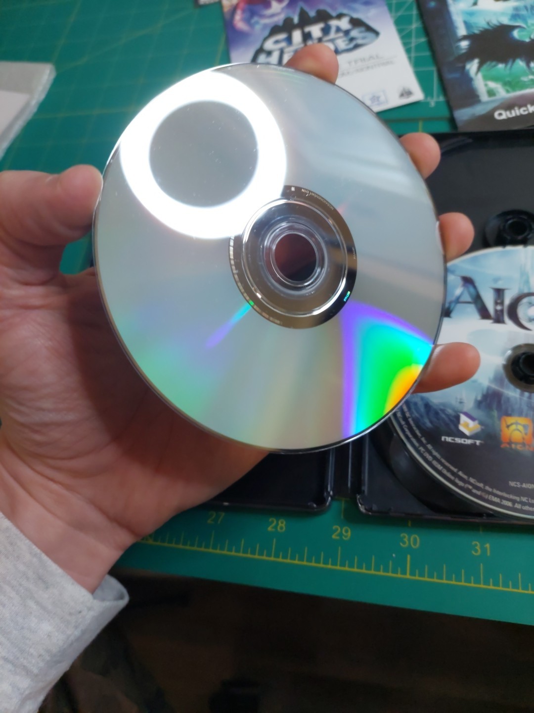 Aion PC- DVD Rom Game Metal Case Version Steel Book Edition (2009) Complete