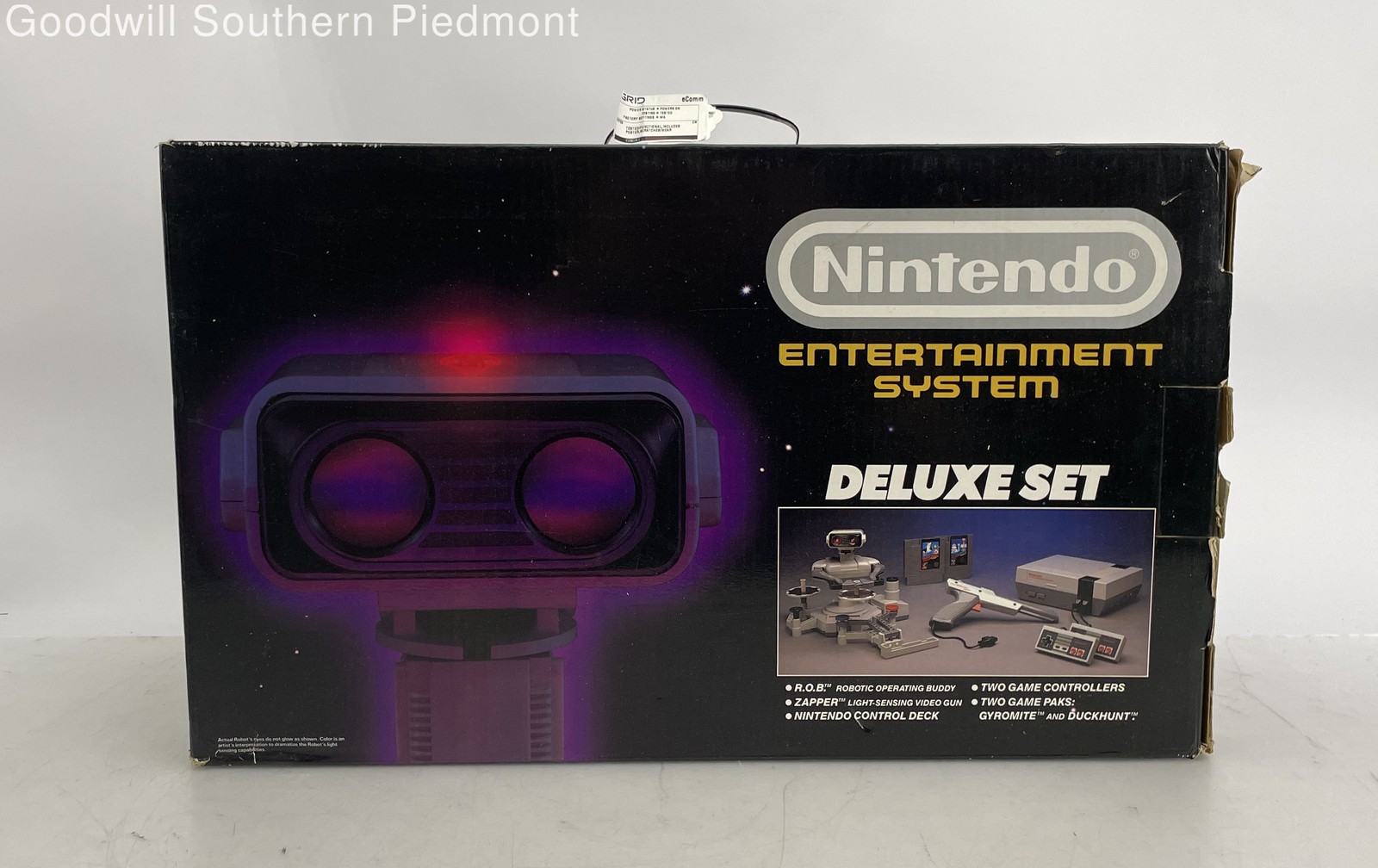 Nintendo NES Deluxe Set with Rob the Robot Complete CIB – Tested