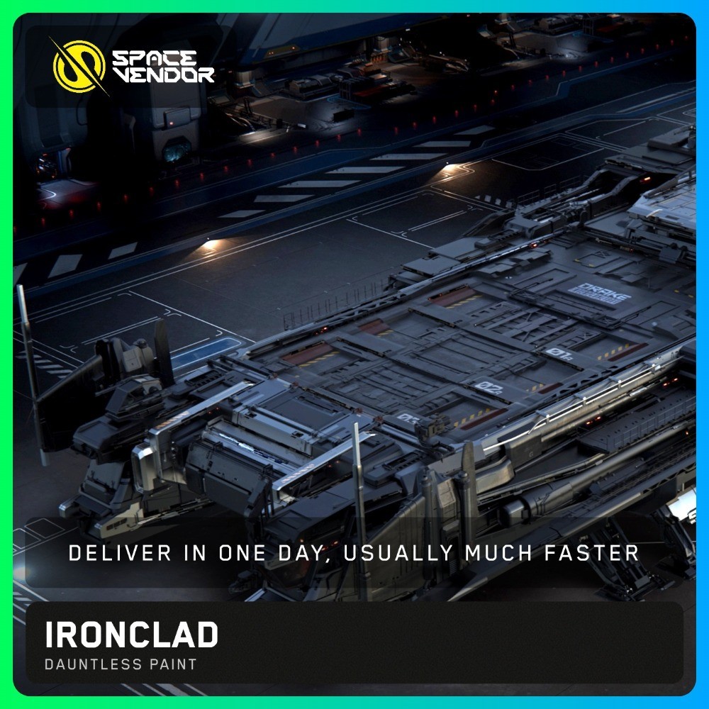 Star Citizen – Ironclad – Dauntless Paint – Space Vendor