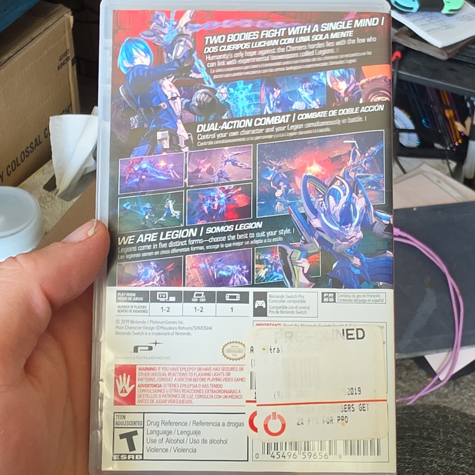 Astral Chain – Nintendo Switch 2019 T-Rated Multiplayer