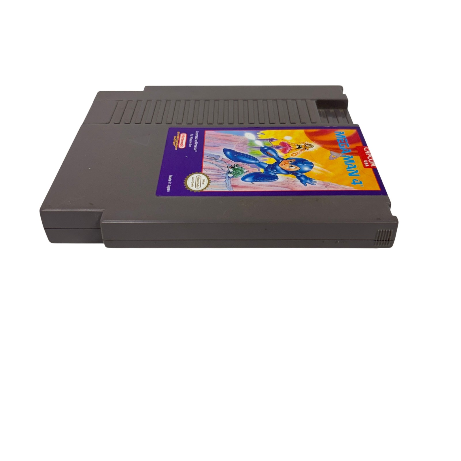 Capcom Mega Man 4 NES Game Cartridge NES-4V-USA