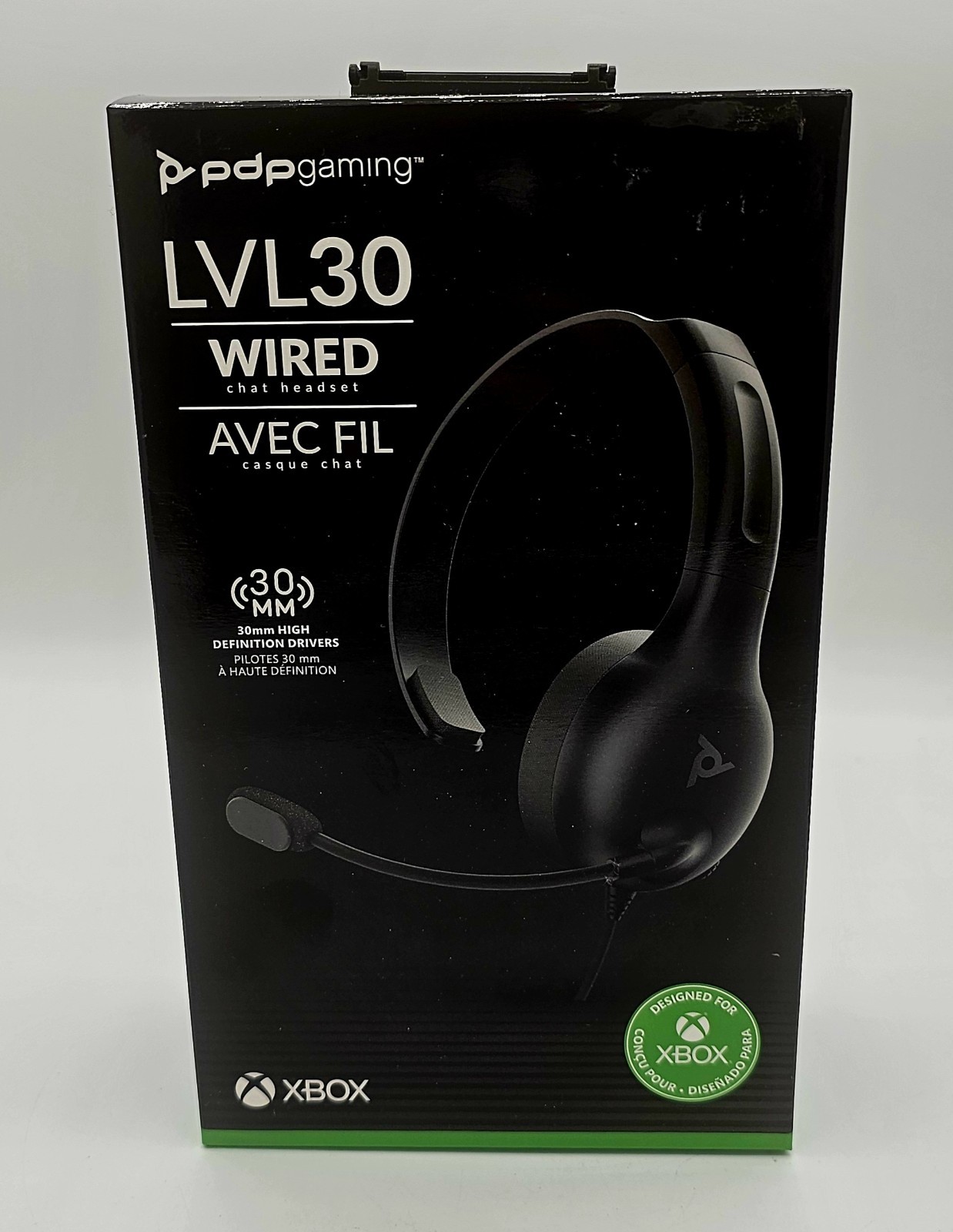 PDP Gaming LVL30 Wired Chat Headset for Xbox One ~ Xbox Series X ~ Windows