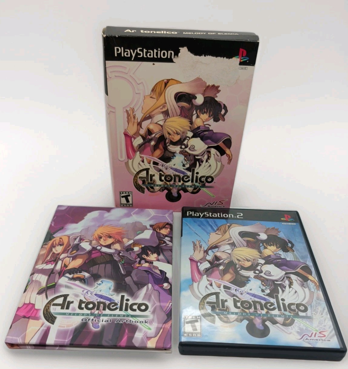 Ar Tonelico Special Edition (PS 2 ) Complete w/ Manual_Slipcase_Artbook