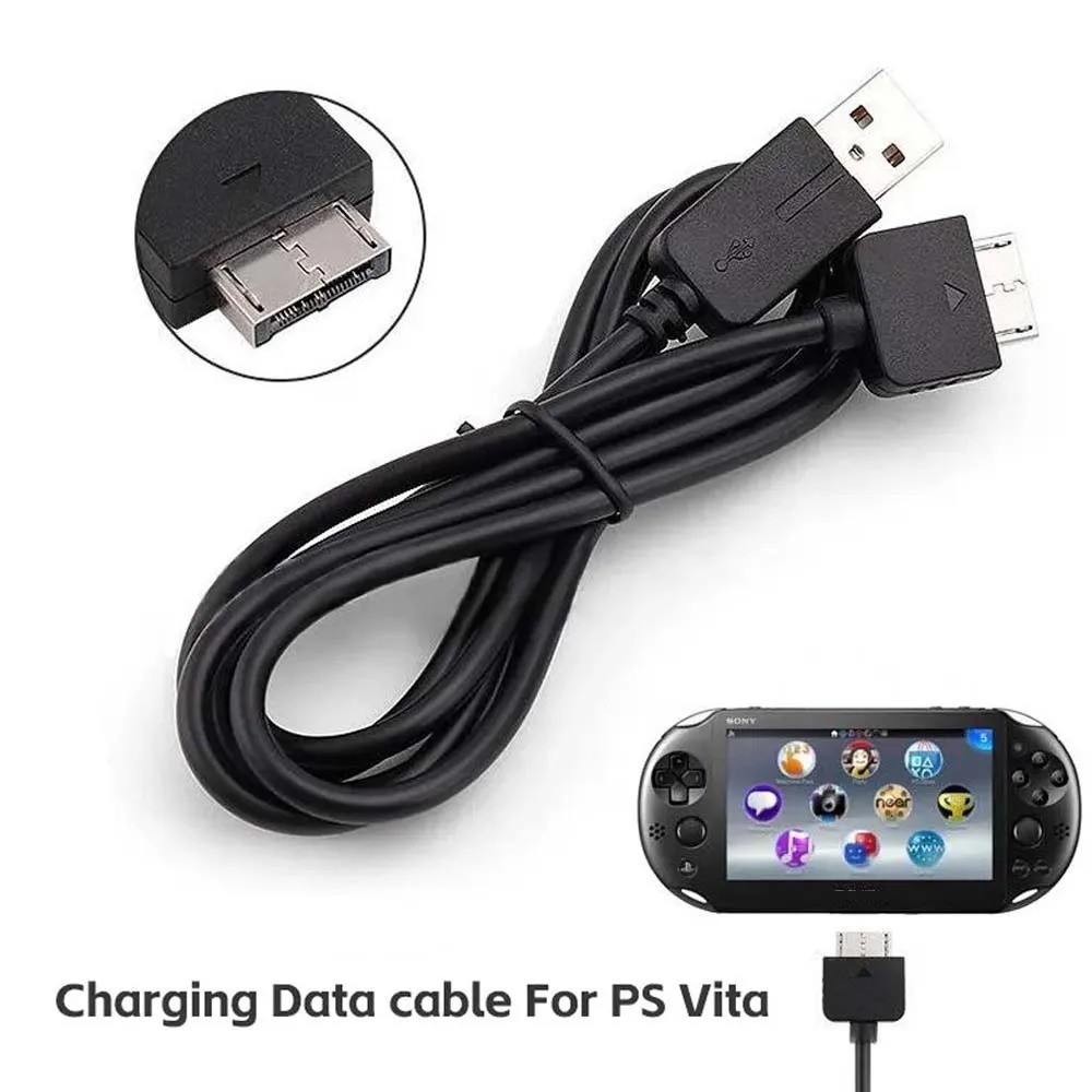 USB Charger Charging Data Sync Transfer Cable For Sony PlayStation PS Vita 1000