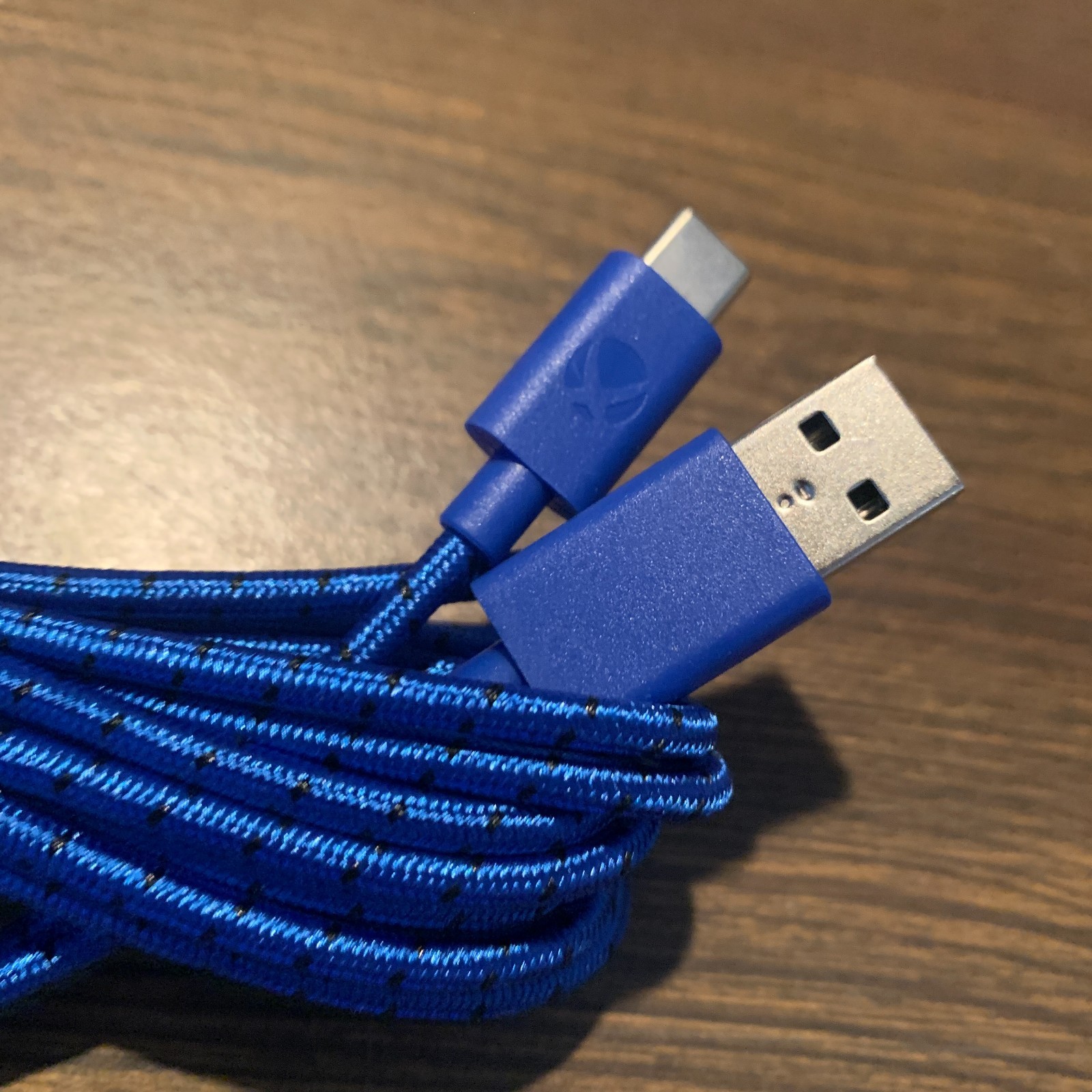9ft Blue USB-C Braided Charging Cable for Xbox Elite Series 2 Controller Type-C