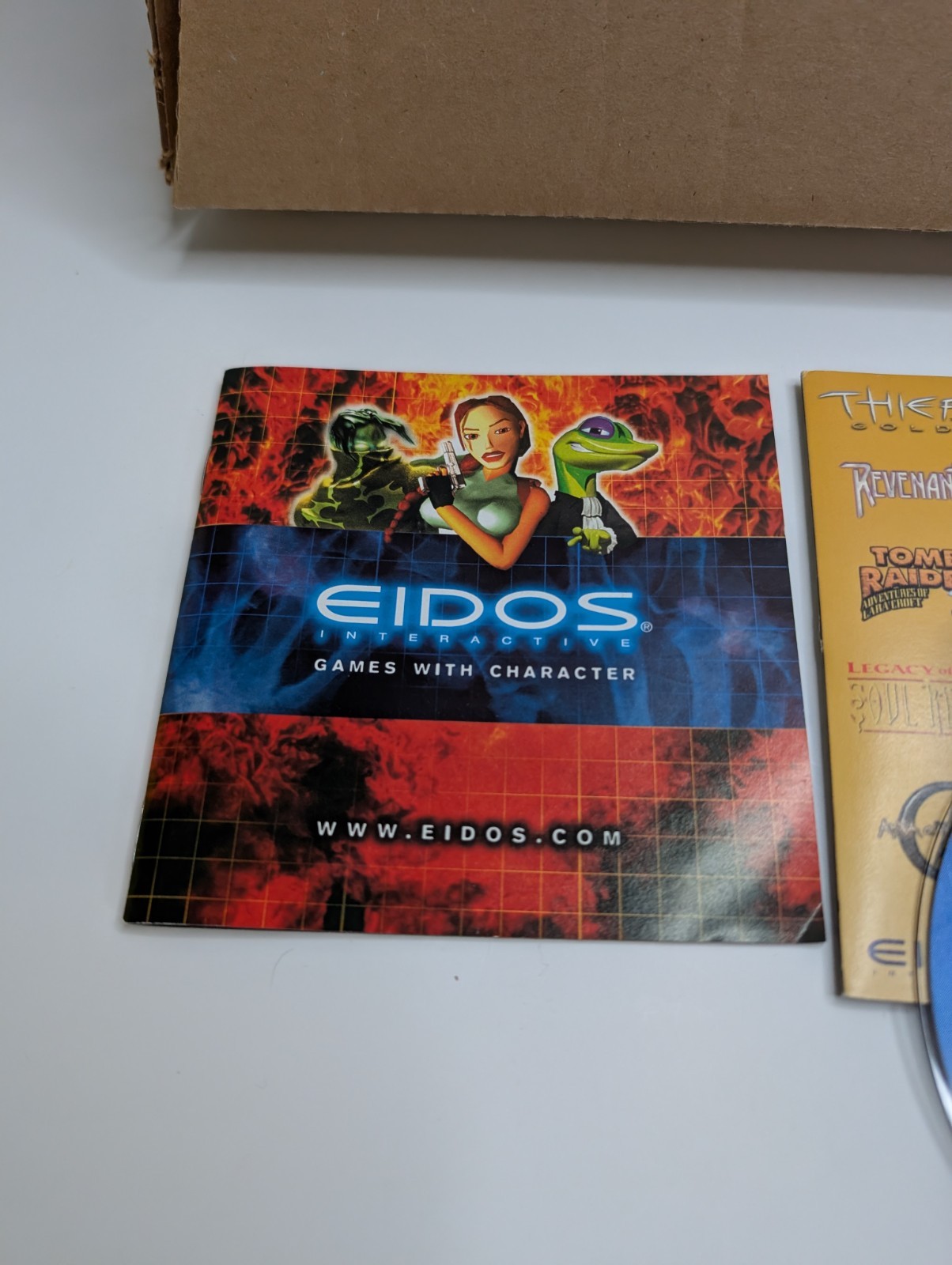 Thief Dark Project EIDOS Trapezoid Big Box PC Game Complete CIB Demo Disk 1998