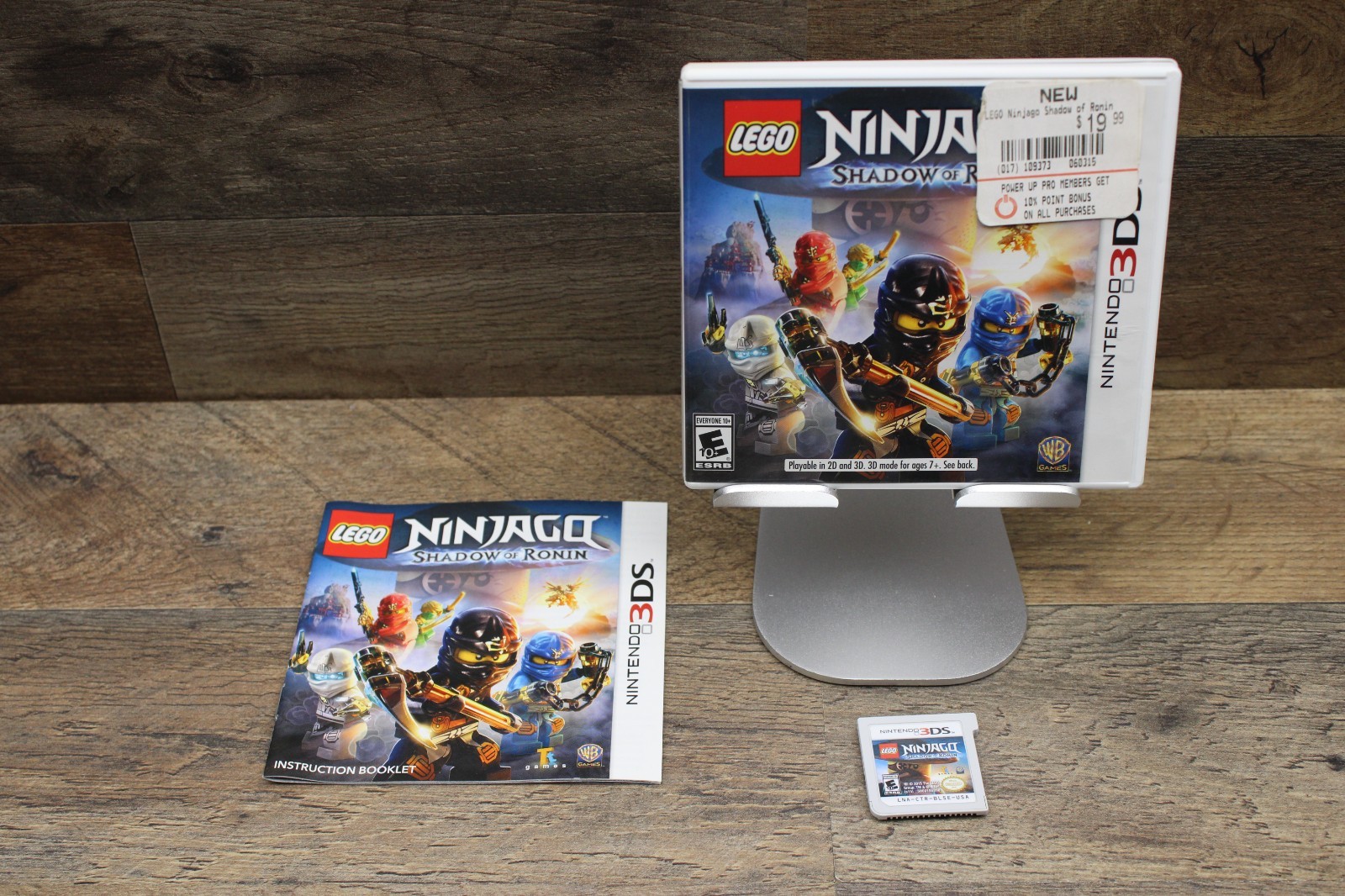 Nintendo 3DS Lego Ninjago Shadow of Ronin Tested & Working Complete With Manual