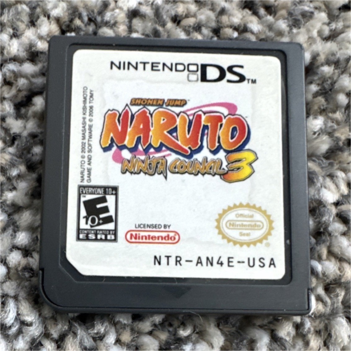 Nintendo Naruto: Ninja Council 3 Nintendo DS Action 2006 E10+ NTSC-U/C