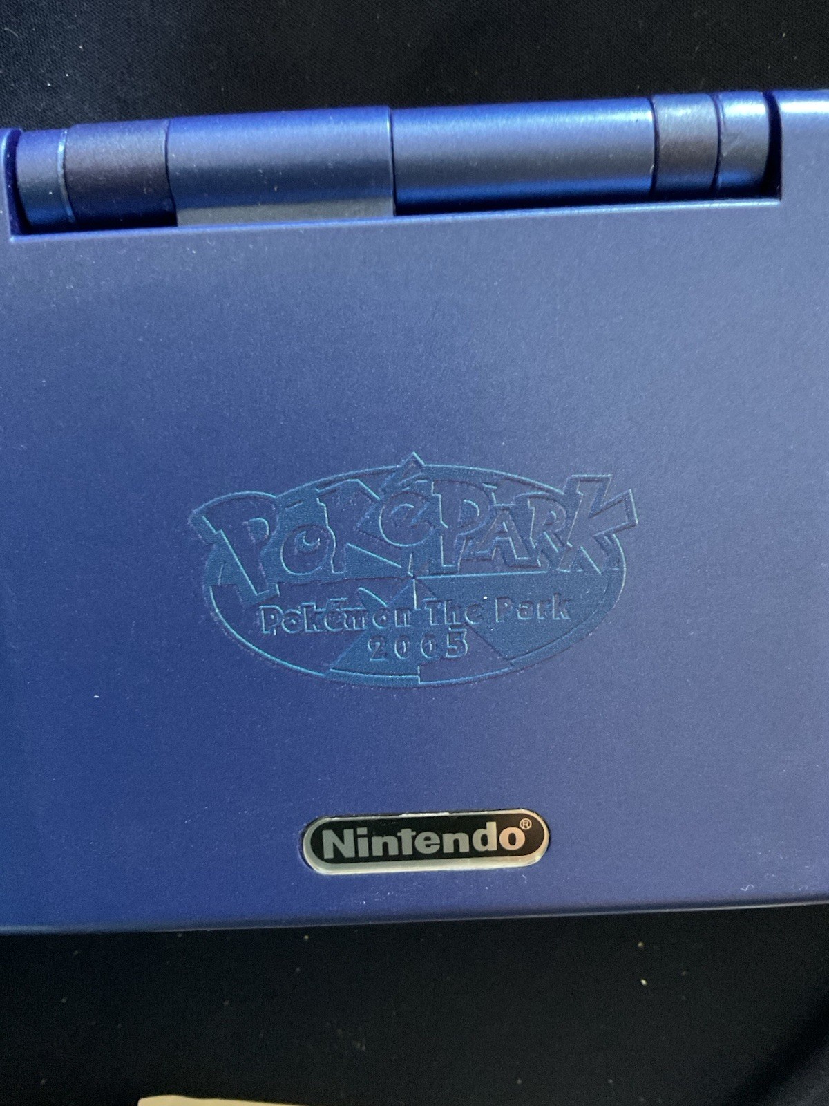 Reshelled Nintendo DS Pokepark Limited Edition Cobalt Blue Handheld System