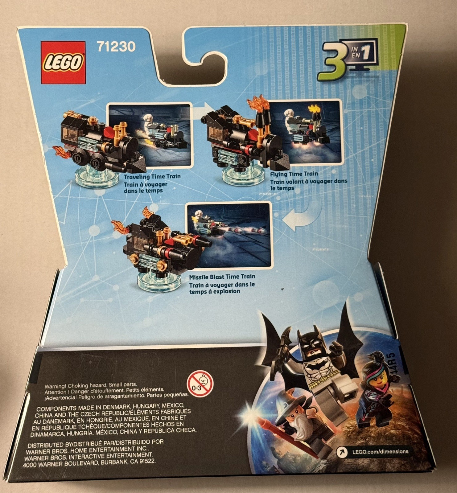 LEGO Dimensions Back to the Future Doc Emmet Brown Character Pack 71230