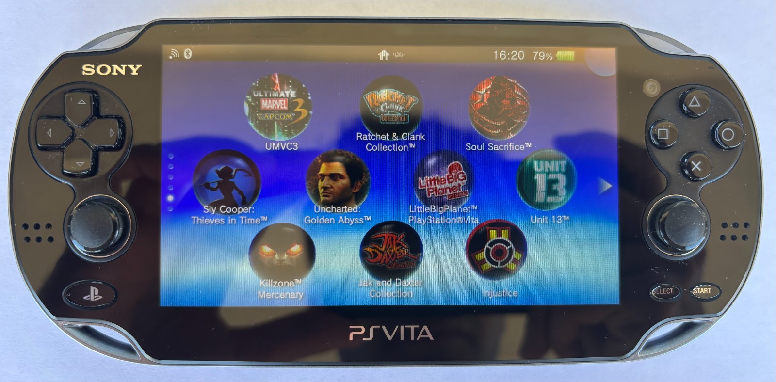 SONY PLAYSTATION VITA OLED PCH-1000/1100 FIRMWARE 3.65 128GB – SHIP IN 1-DAY