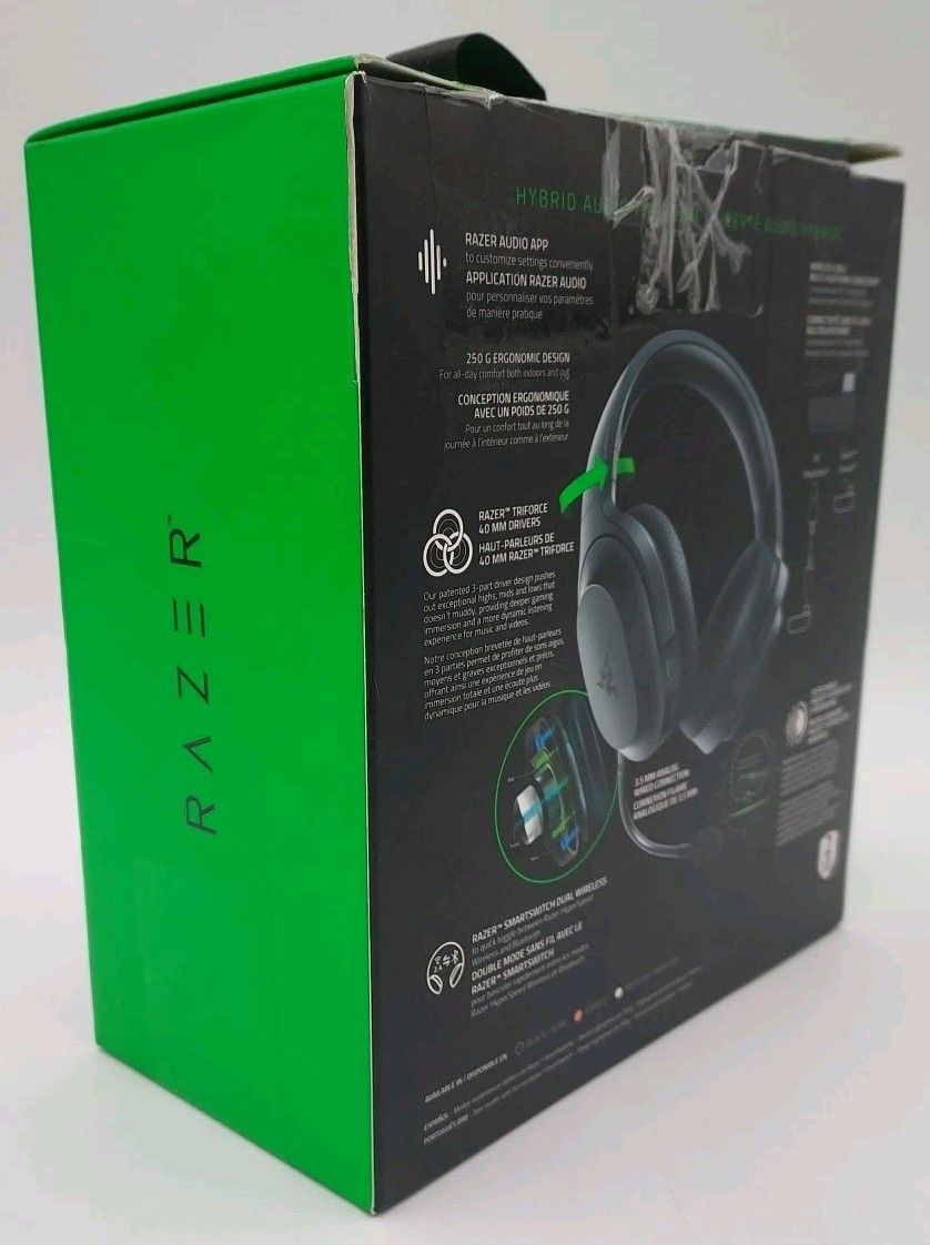RAZER BARRACUDA X WIRELESS MULTI-PLATFORM GAMING AND MOBILE HEADSET (I1-A5)