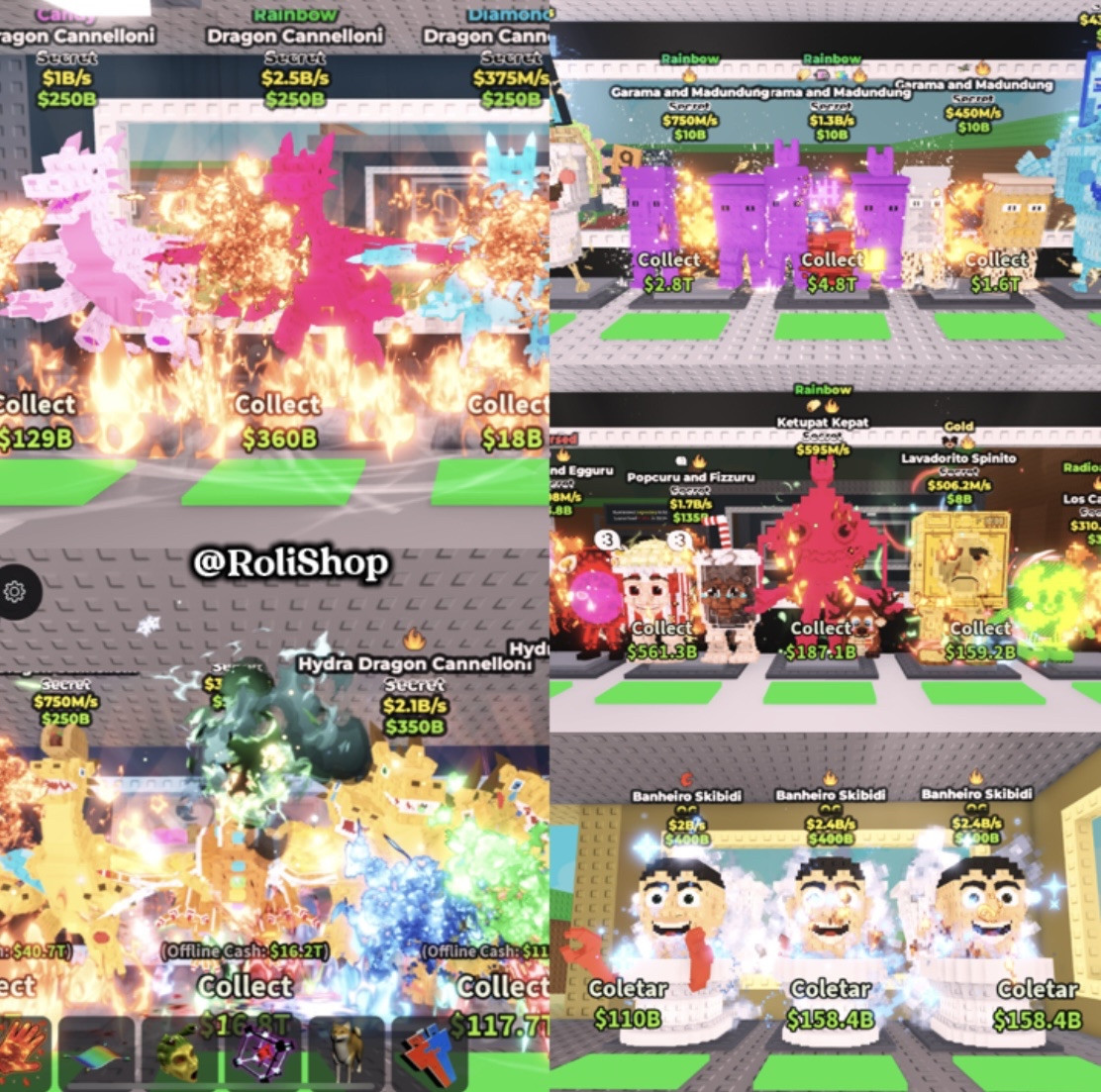 Steal A Brainrot – 200M/S+ Random Brainrot Cheapest and FASTEST Delivery