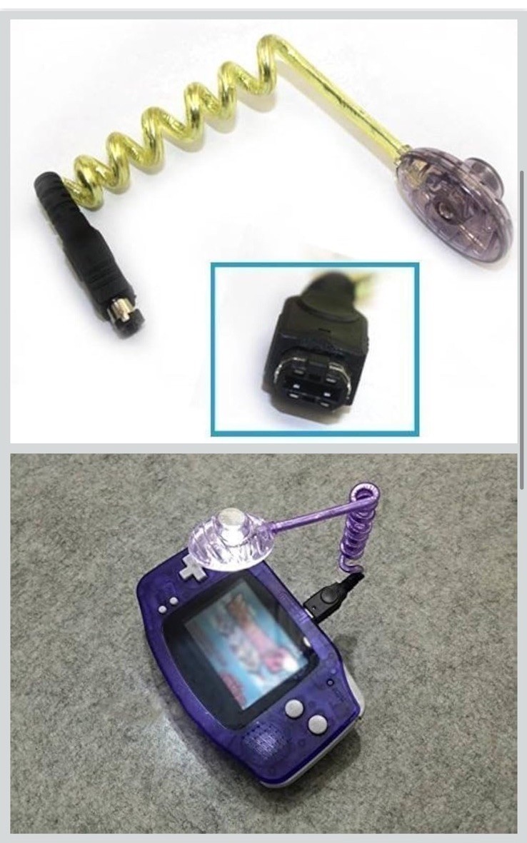 Flexible LED Worm Light for Gameboy Advance & GBC Consoles