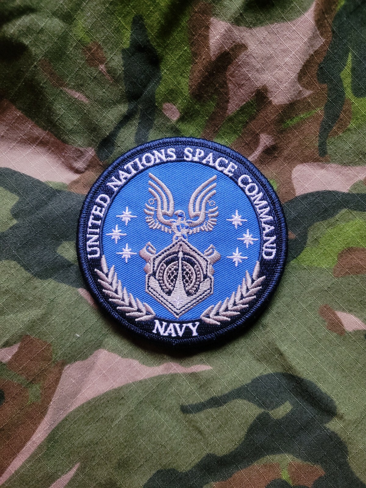 Halo UNSC Master Chief Navy Emblem Infinite Marine morale Marathon airsoft patch