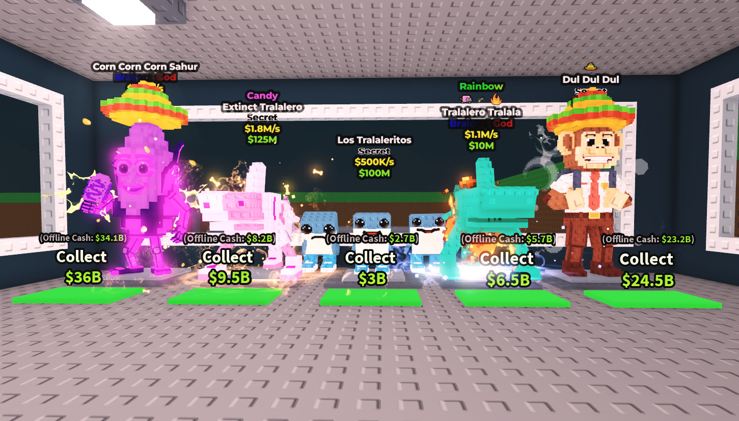 Roblox | Steal A Brainrot | Gold Diamond Rainbow Galaxy | Cheap – Fast – Safe ✅