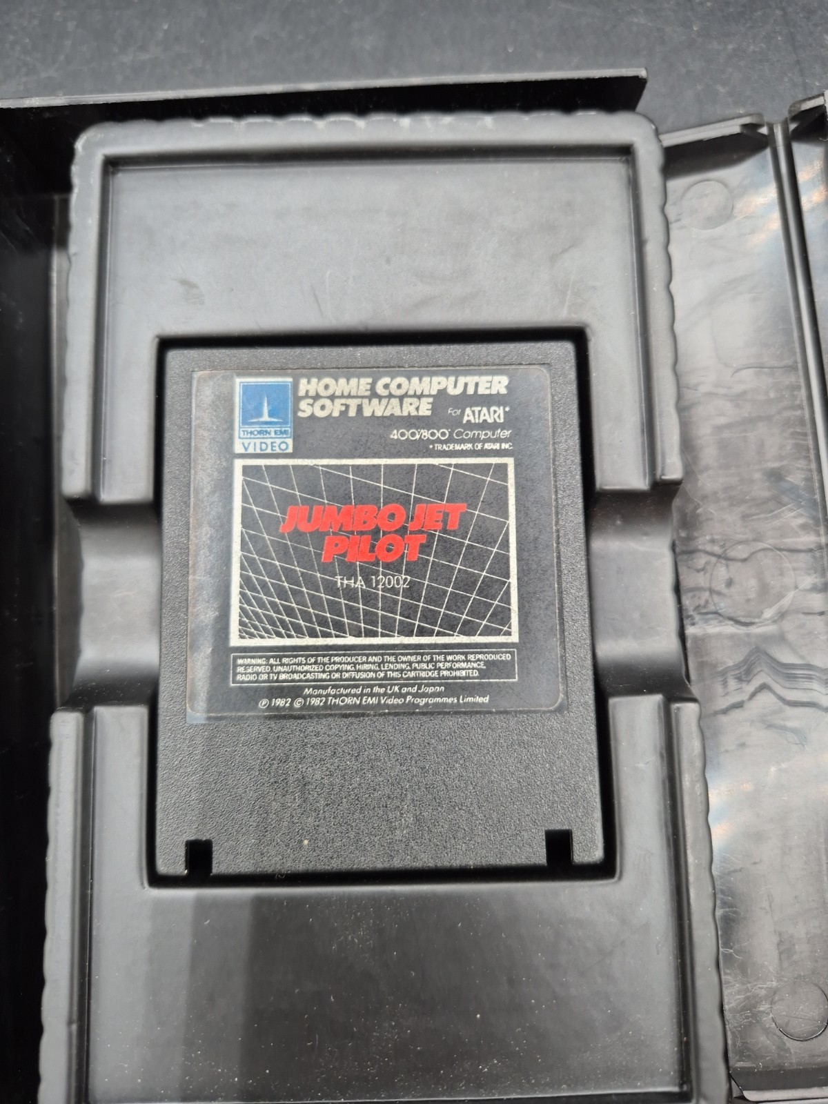 Atari 400/800 Jumbo Jet Pilot Video Game Thorn EMI 1982 Complete in Box
