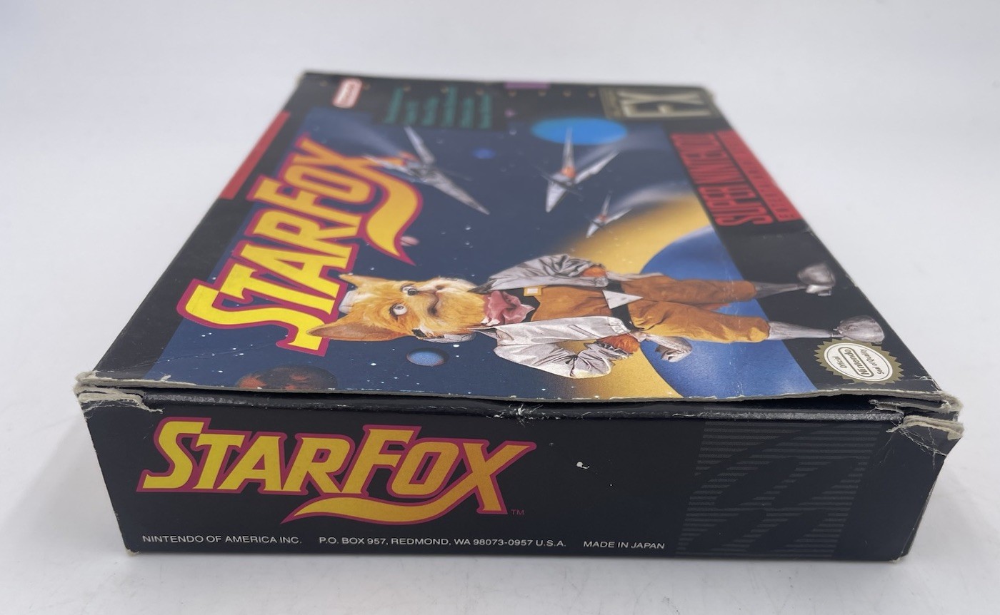 Star Fox (Super Nintendo, 1993) Authentic SNES Complete CIB