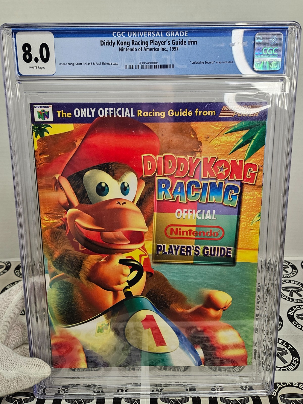 Diddy Kong Racing n64 Nintendo Players Guide CGC 8.0