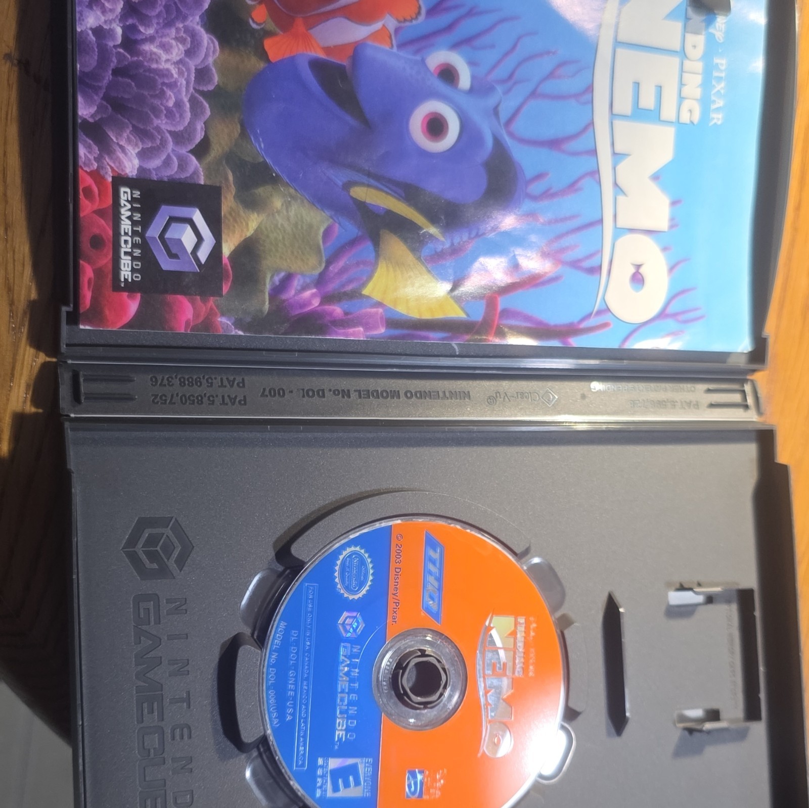 THQ Disney Pixar Finding Nemo Nintendo GameCube NTSC-U/C E (2003)