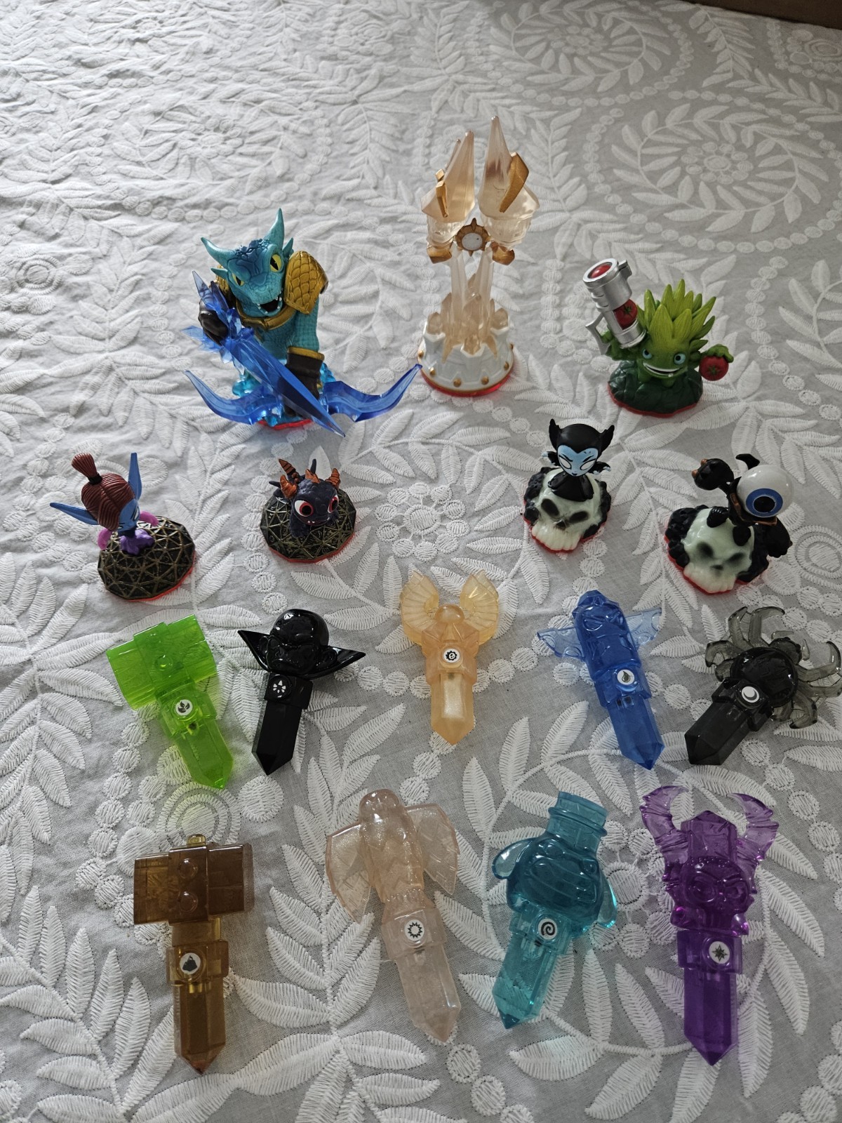 Skylanders Trap Team Small Collection With Light And Dark Traps *Untested