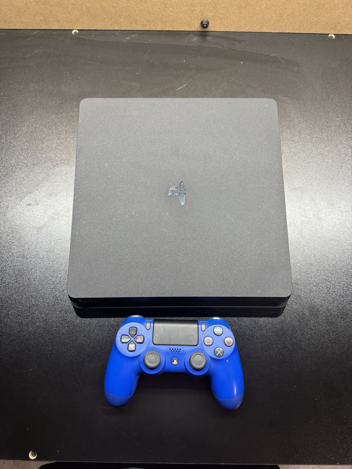 Sony PlayStation 4 Slim 500GB Gaming Console with Controller – Black