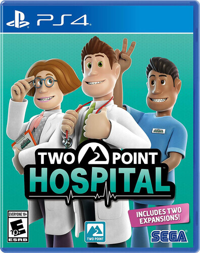 PS4 PlayStation – TWO POINT HOSPITAL – E EVERYONE – FACTORY SEALED