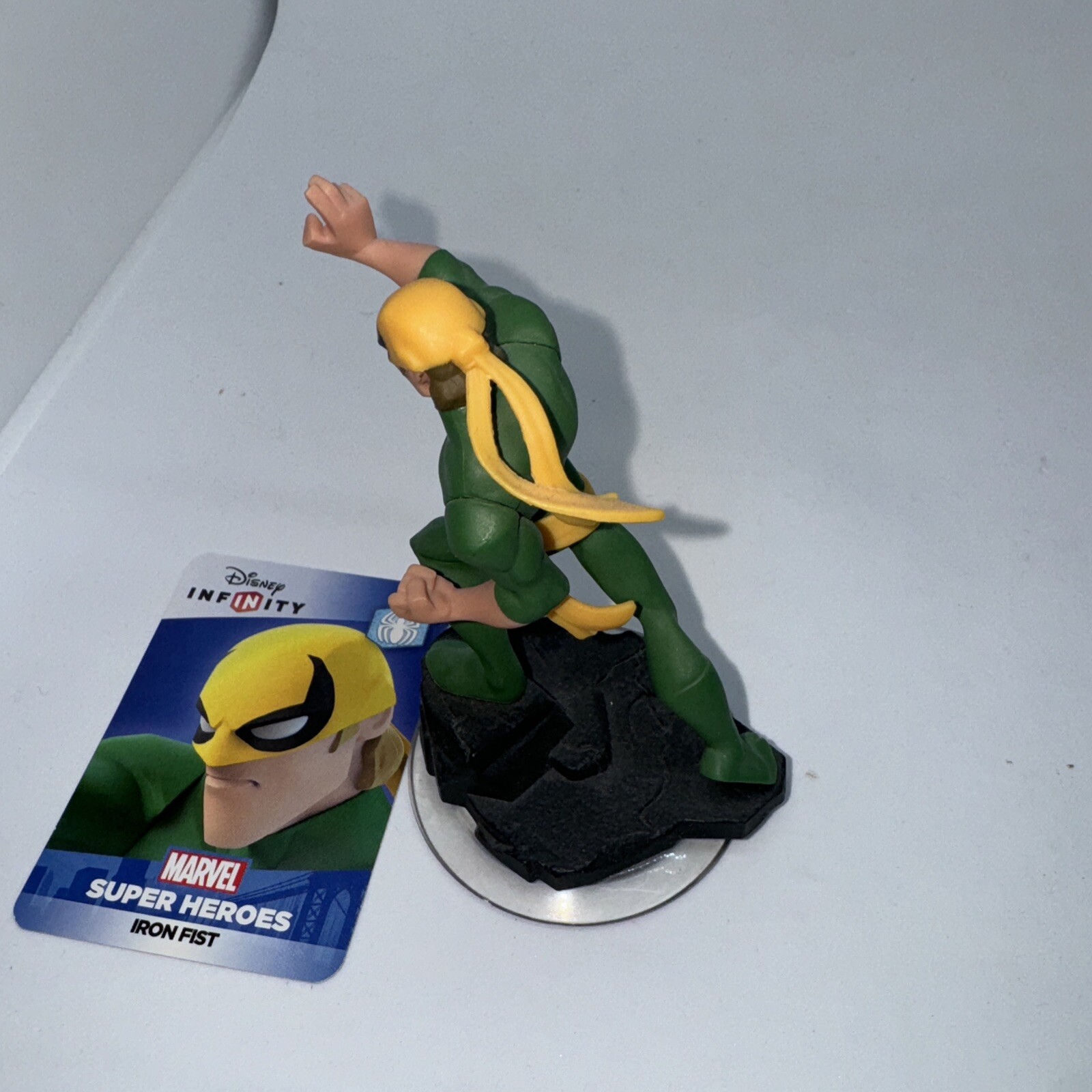 Disney Infinity 2.0 Marvel Super Heroes Iron Fist character figure tested works#
