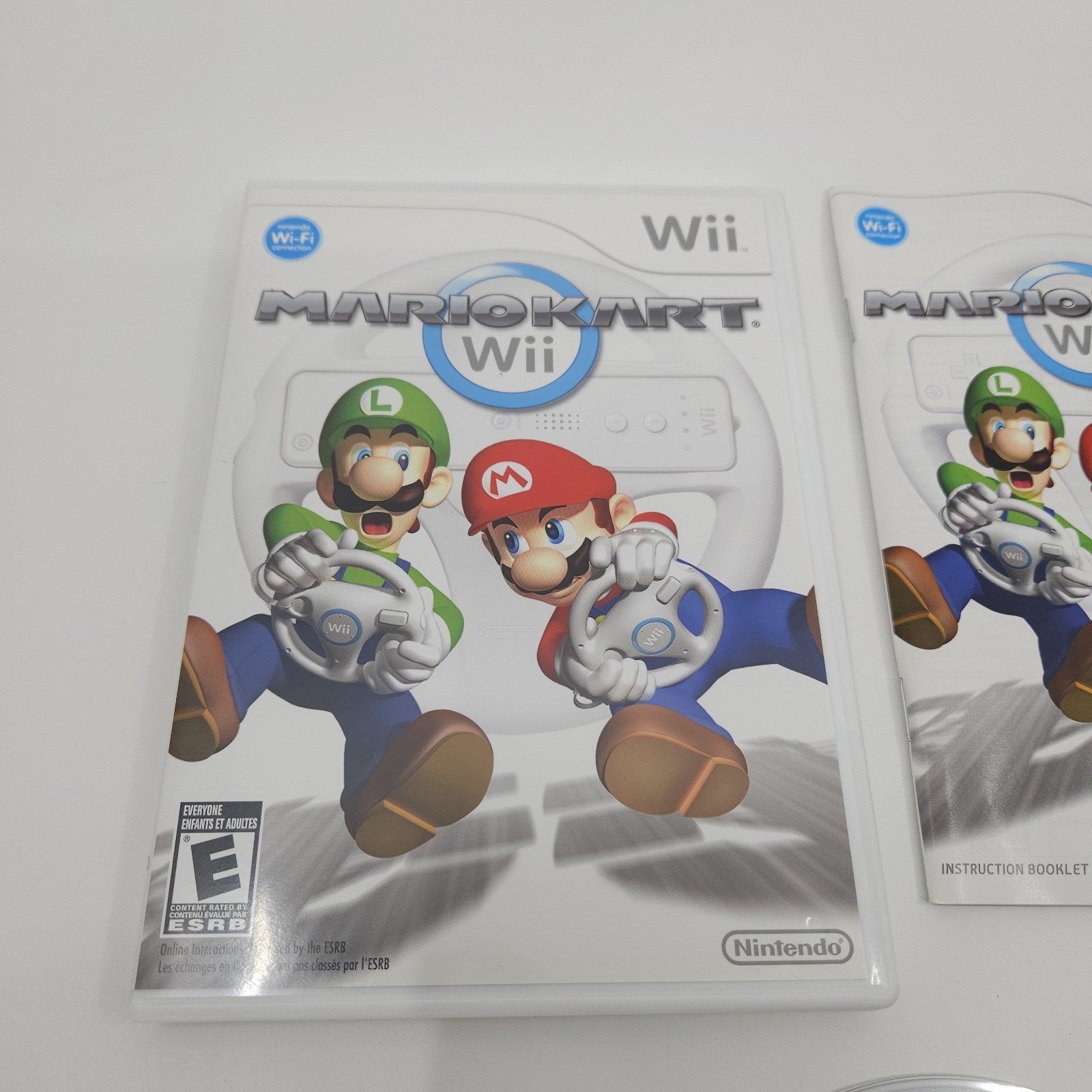 Mario Kart Wii (Nintendo Wii, 2008) Game Complete + Manual + Inserts – Excellent