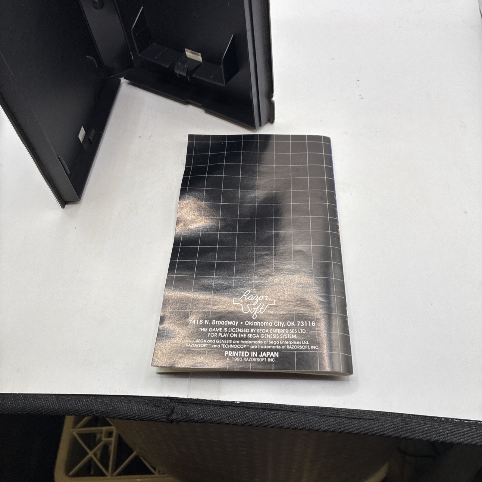 Sega Genesis Technocop Box & Manual Only No Game Included…Please Read