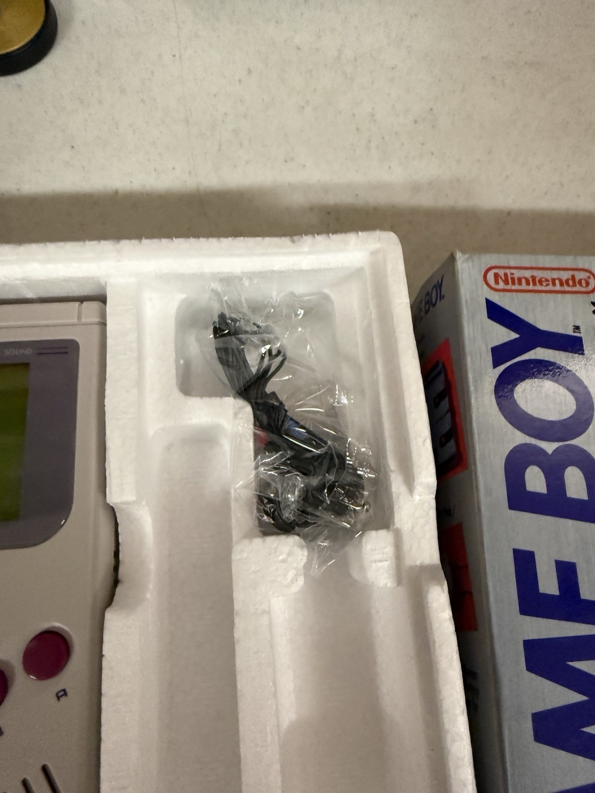 1989 Nintendo Game Boy Console DMG-01 Complete Box w/ Tetris & Manual CIB Works