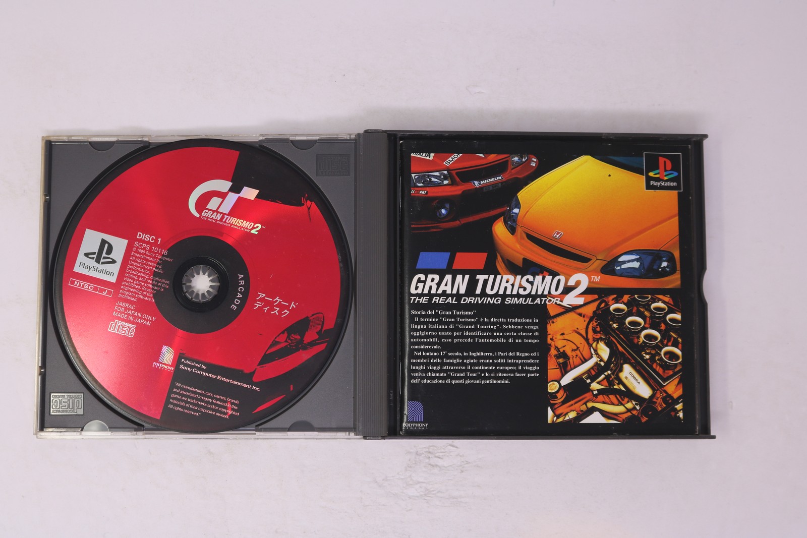 Gran Turismo 2 PlayStation (Japan) SCPS-10116 JPN
