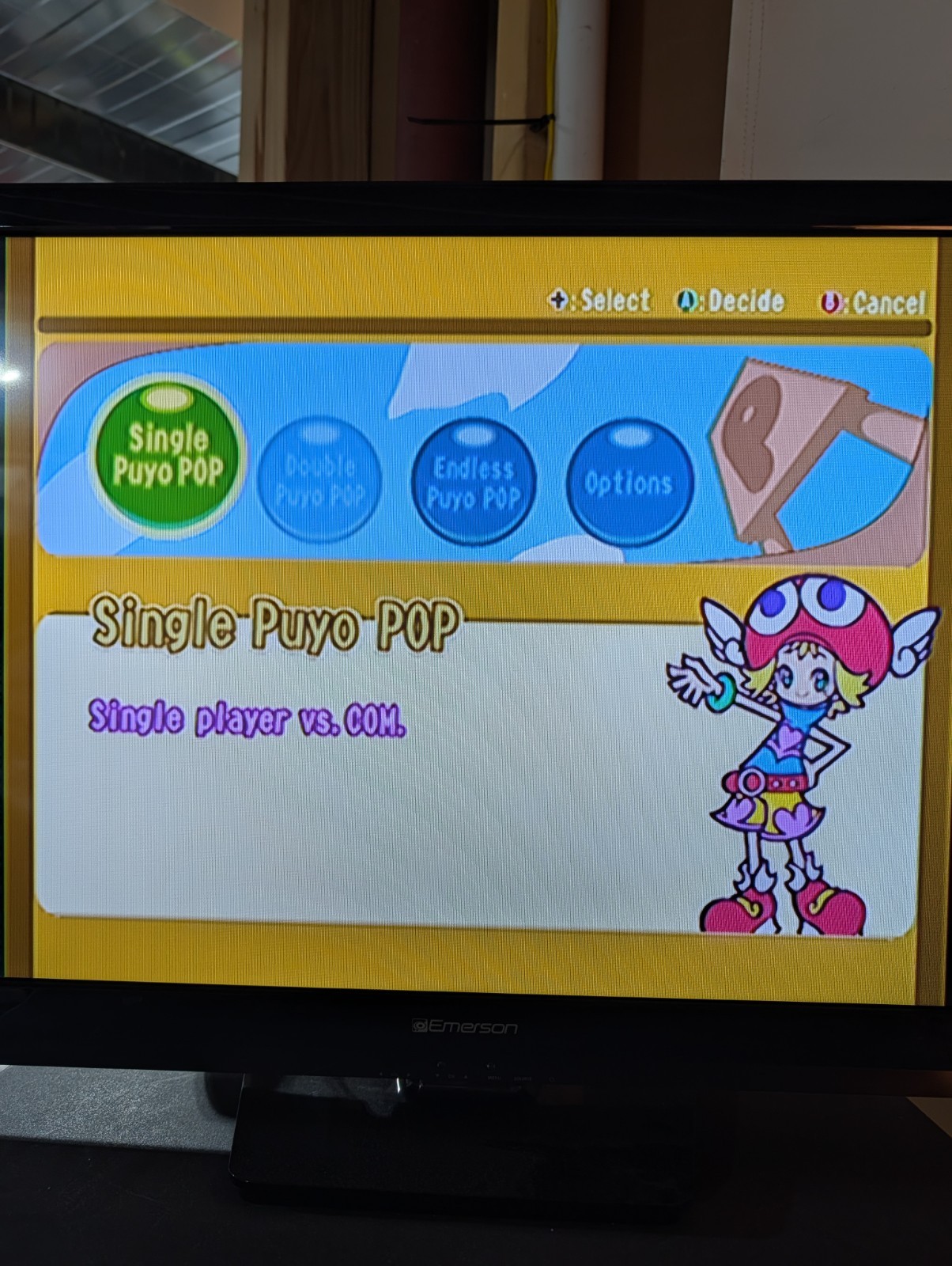 Puyo Pop Fever Nintendo GameCube Game w/ Original Case Tested Works *No Manual*