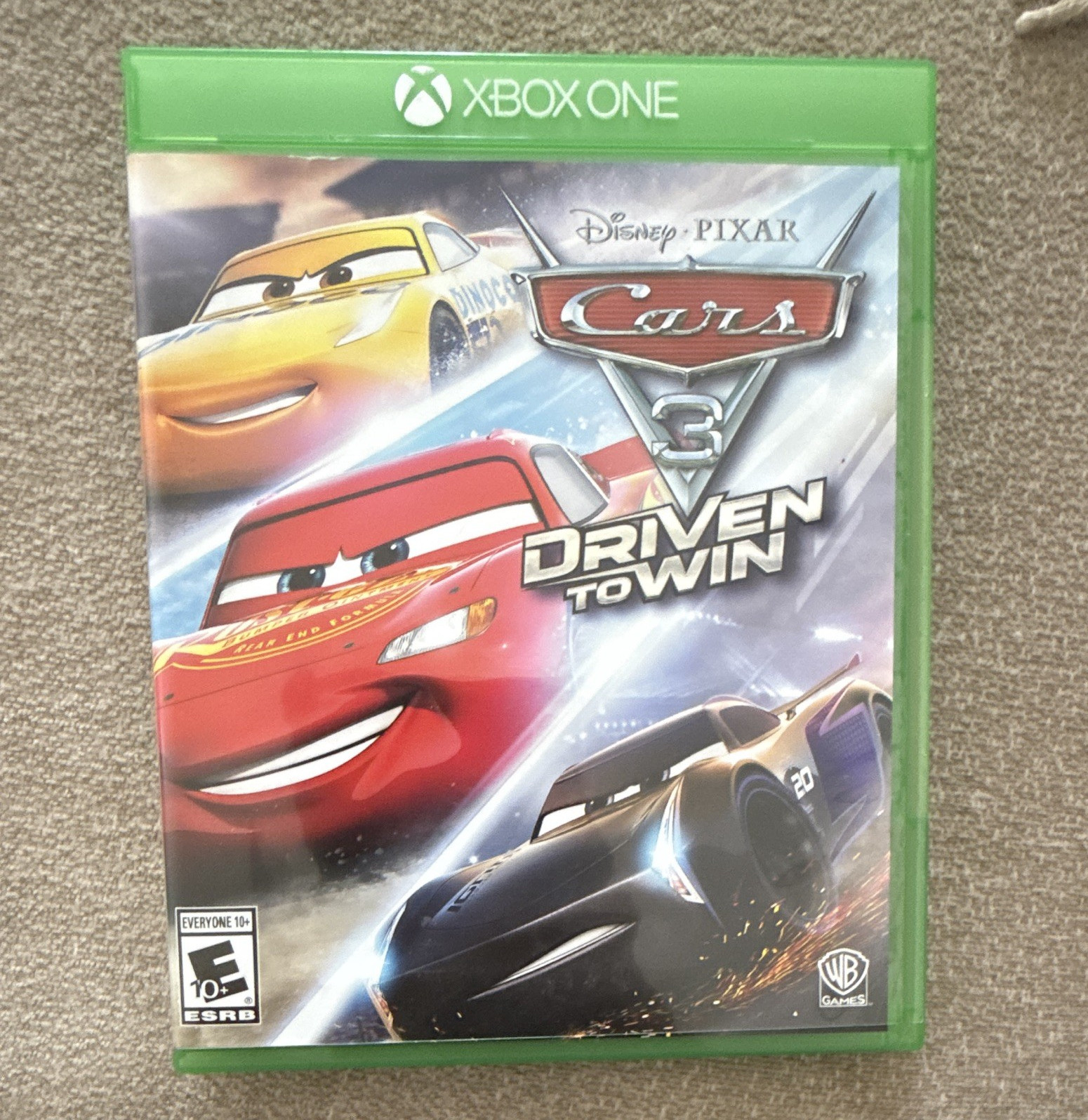 WB Games Cars 3: Driven to Win Xbox One Racing Multiplayer E10+ NTSC 2017