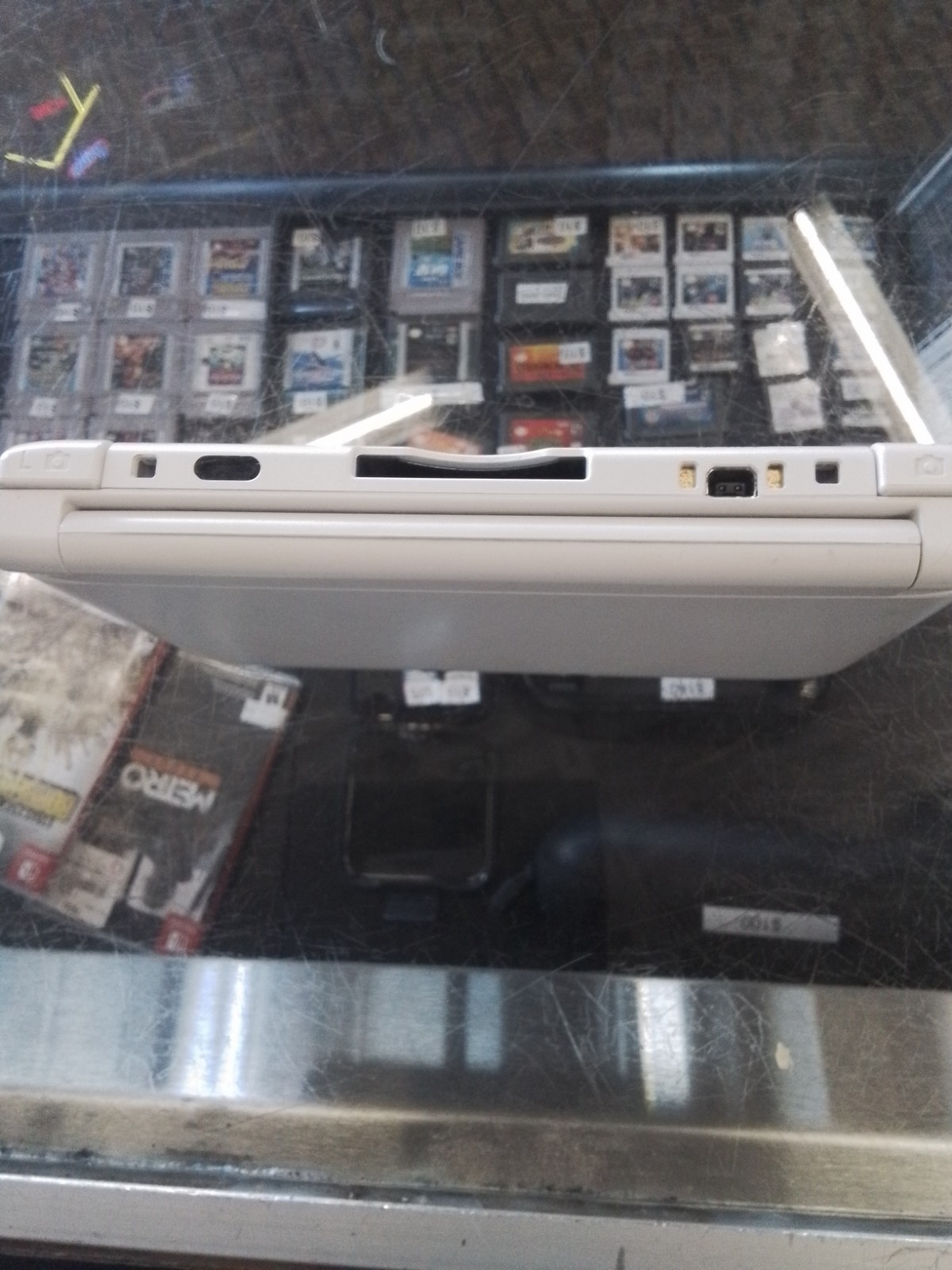 Nintendo 3DS XL White Handheld System No Charger