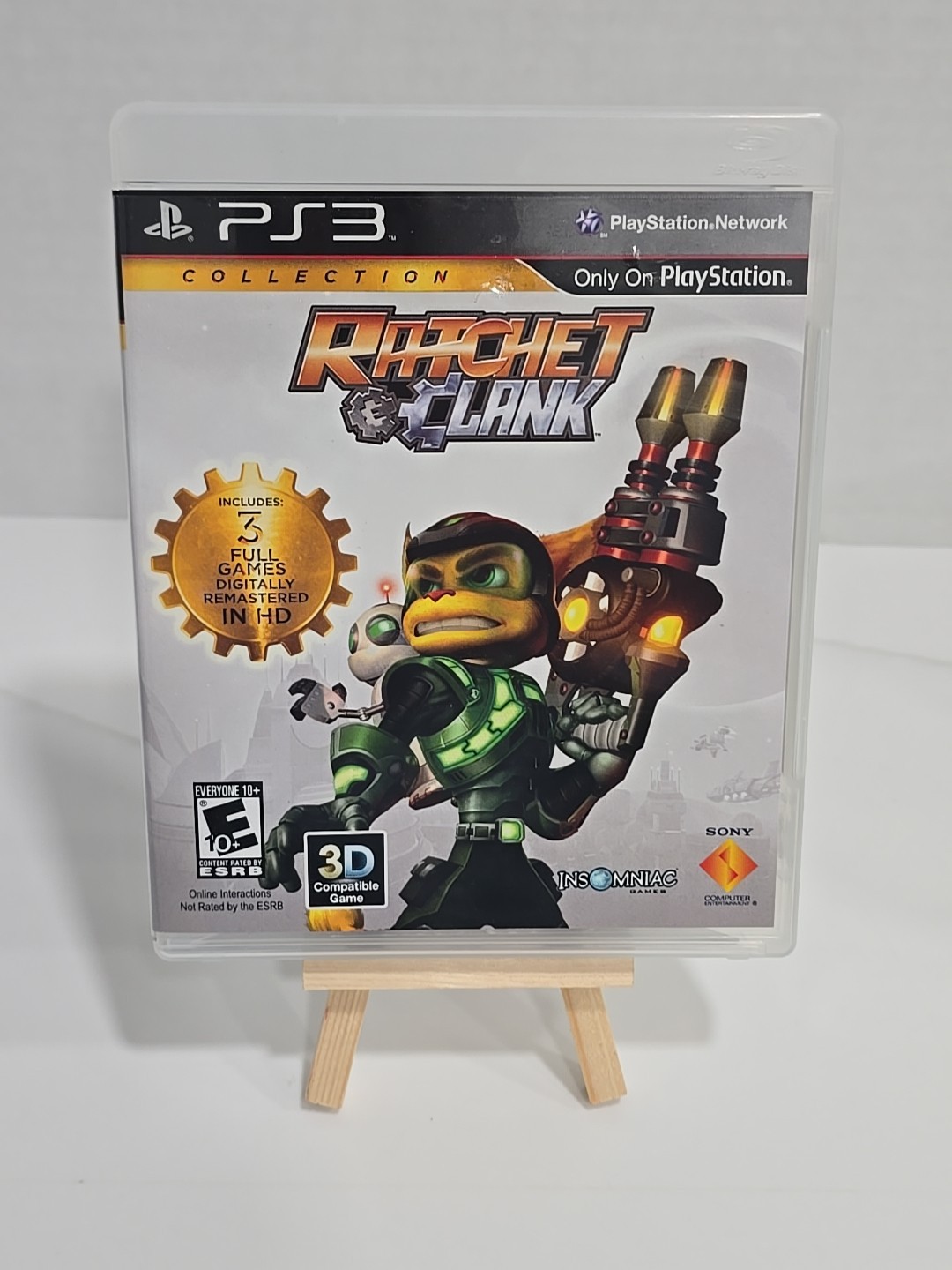 Ratchet & Clank Collection (Sony PlayStation 3 2012) w/ Original Case TESTED VGC