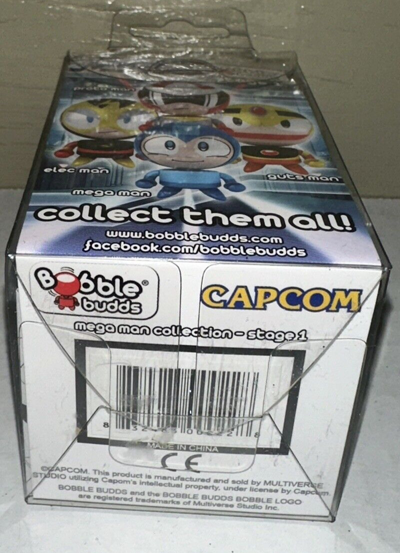Mega Man Stage 1 Megaman Capcom Limited Edition Bobble Budds Bobblehead Figure