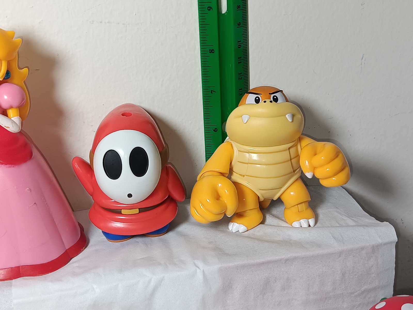 10 Pcs SUPER MARIO 4″ LOT Wendy Koopa Peach Boom Boom Purple Toad Dry Bones