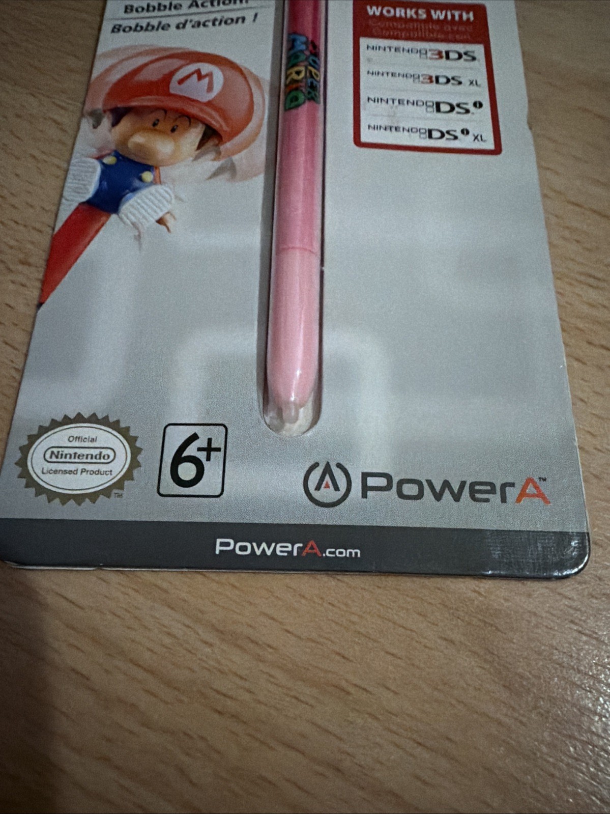 RARE Factory Sealed Baby Princess Peach Nintendo DS Bobblehead Stylus
